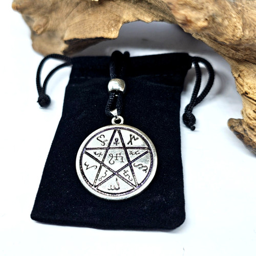 Theban pentagramm anhänger - pentagramm,